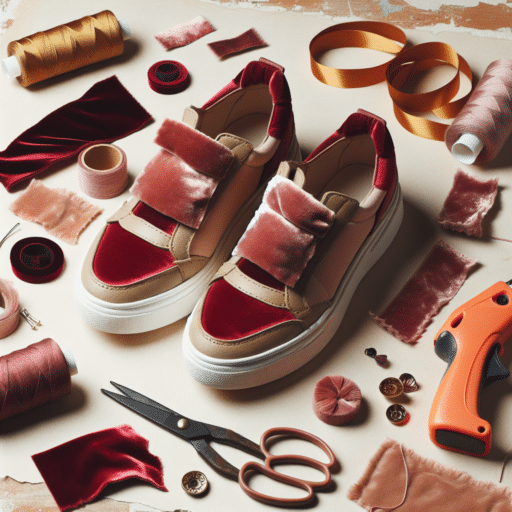 DIY Renueva tus Zapatos con Detalles de Terciopelo