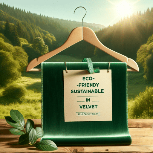 Eco-Friendly Opciones Sostenibles en Terciopelo